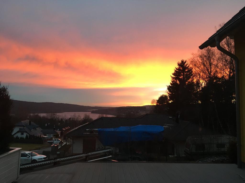 Apartmán s Výhledem na jezero Lipno nad Vltavou Kültér fotó